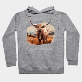 Highland Bull Hoodie